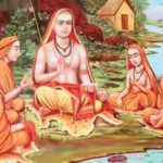 Adi Sankaracharya with group of disciples